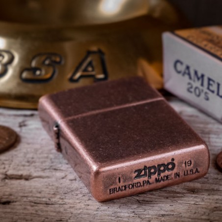 Lighter ZIPPO Antique copper - made in USA