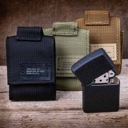Molle Pouch Black and Black Crackle® lighter Gift Sets
