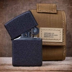 Molle Pouch Black and Black Crackle® lighter Gift Sets