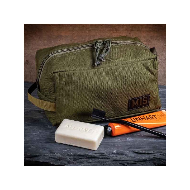 Trousse de toilette MIS Cordura Kaki - made in USA