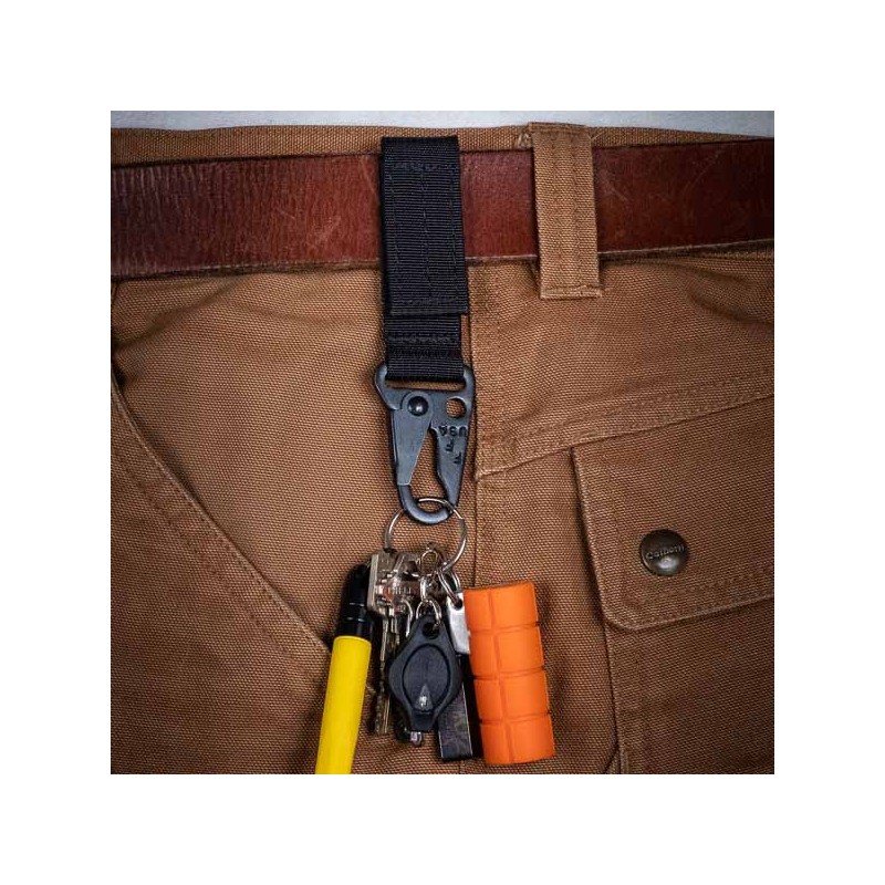 Porte-clé de service MIS Cordura Noir - made in USA