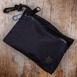 MIS SMALL POUCH – BLACK  - made in USA