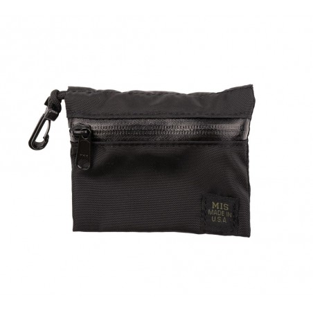 Double Pochette Trousse noire MIS   - made in USA