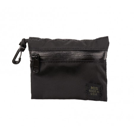 MIS SMALL POUCH – BLACK  - made in USA