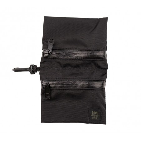 MIS SMALL POUCH – BLACK  - made in USA