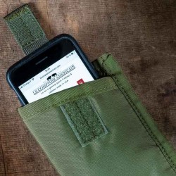 MIS SMALL POUCH – OLIVE DRAP  - made in USA