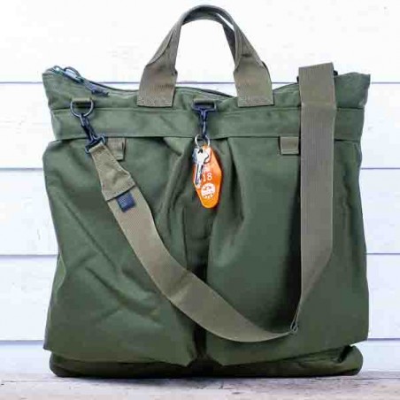 SAC CASQUE FLYERS – vert armé  - made in USA