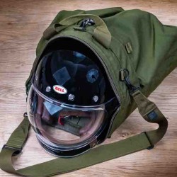 SAC CASQUE FLYERS – vert armé  - made in USA