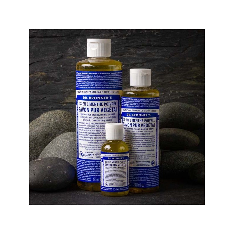 Savon Liquide non parfumé pour bébé - Dr. Bronner's - Made in USA