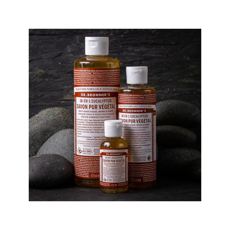 Savon Liquide non parfumé pour bébé - Dr. Bronner's - Made in USA