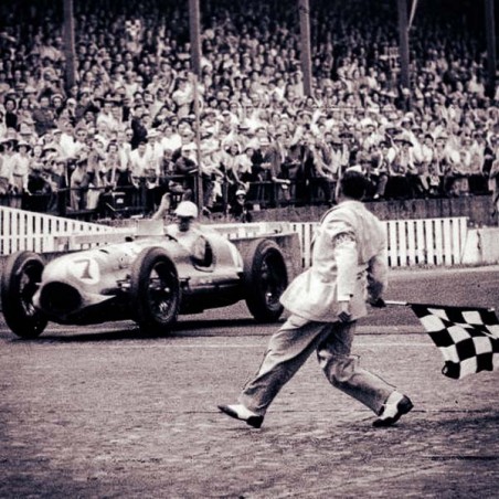 Bandana checkerboard pattern INDIANAPOLIS Motor Speedway  - made in USA