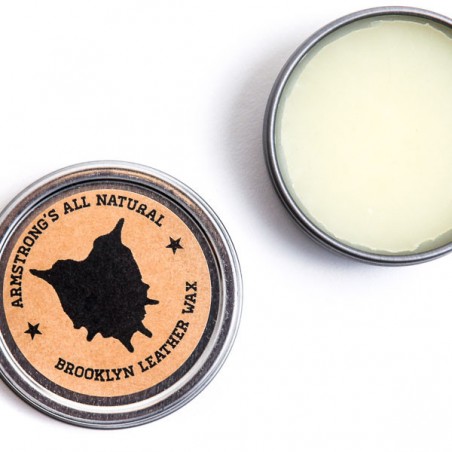 Armstrong's Brooklyn Leather Wax - MADE IN USA