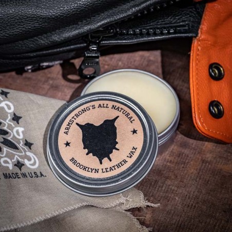 Brooklyn Leather Wax⎟ lecomptoiramericain - made in USA