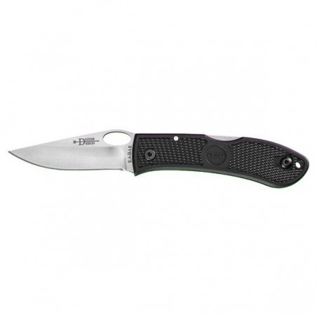 Knife KaBar Thumb Notch Black - made in USA