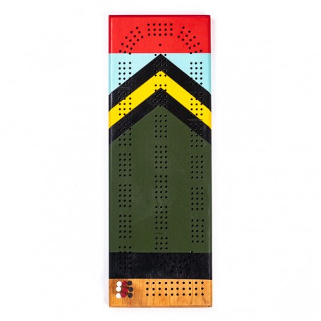 Scout Cribbage Board - made in USA