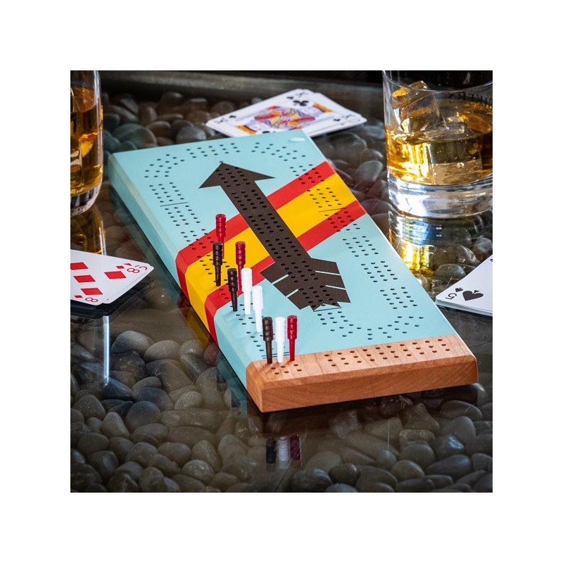Dalles Des Morts Cribbage Board - made in USA