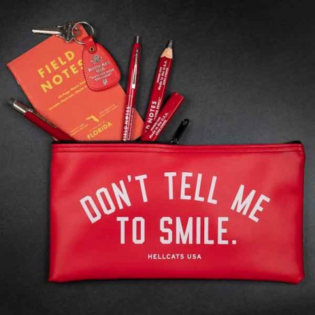 Trousse Hellcats Don't tell me to smile  - Made in USA