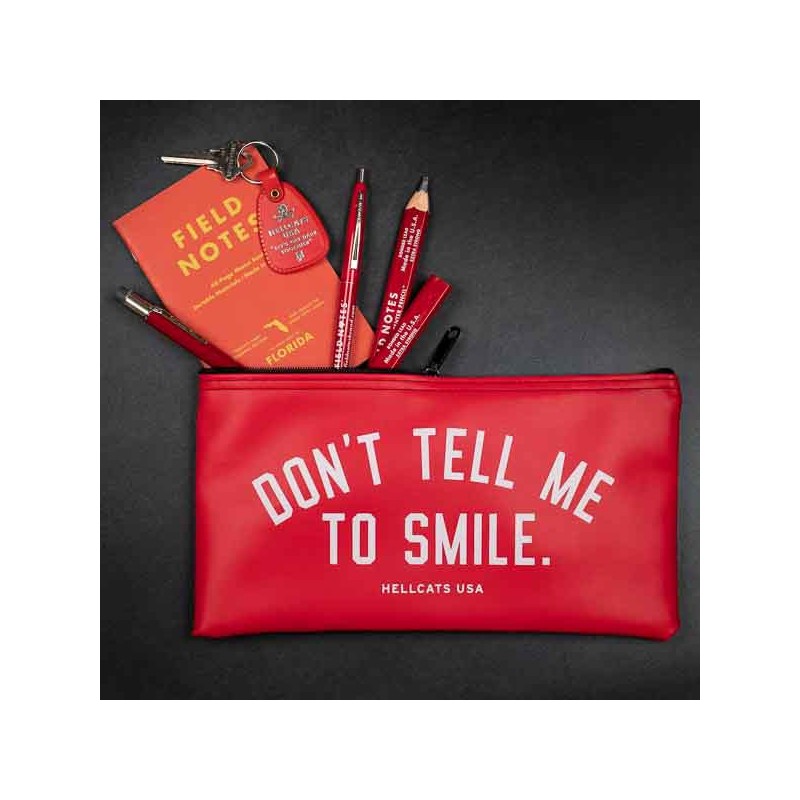 Trousse Hellcats Don't tell me to smile  - Made in USA