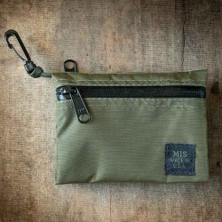 MIS SMALL POUCH – Olive  - made in USA