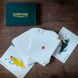 JEUX DE CARTES SANBORN CANOE made in USA