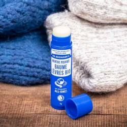 Baume lèvres bio menthe poivrée  - Dr. Bronner's - Made in USA