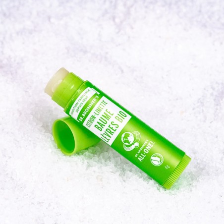 ORGANIC LIP BALMS Lemon Lime - Dr Bronner's- made in USA