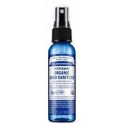 Spray Hygiène mains bio Menthe poivrée - Dr. Bronner's - Made in USA