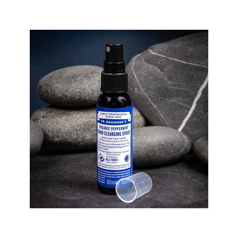 Organic Hand Sanitizer Peppermint⎟ DR BRONNER'S⎟LE COMPTOIR AMERICAIN
