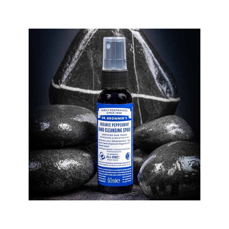 Organic Hand Sanitizer Peppermint⎟ DR BRONNER'S⎟LE COMPTOIR AMERICAIN