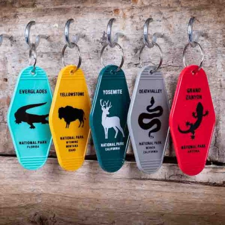 National Park Key Chain