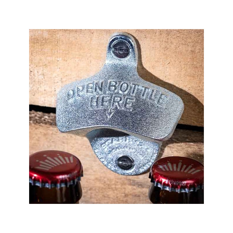 Wall Mount Bottle Opener STARR Casting