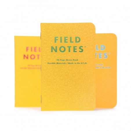 Notebook Signs Of Spring  3 pack FIELD NOTES