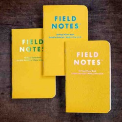 Notebook Signs Of Spring  3 pack FIELD NOTES