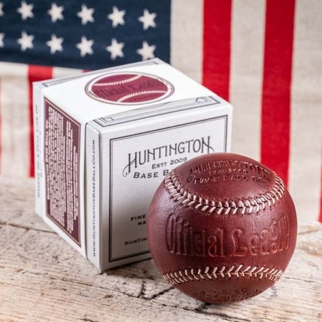 Balles de baseball cuir BRUN Huntington made in USA