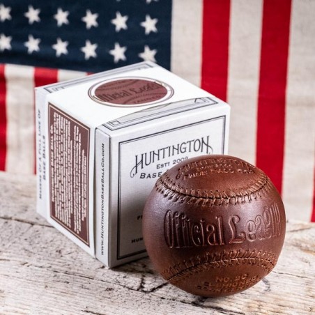 Balles de baseball cuir CHOCOLA Huntington made in USA