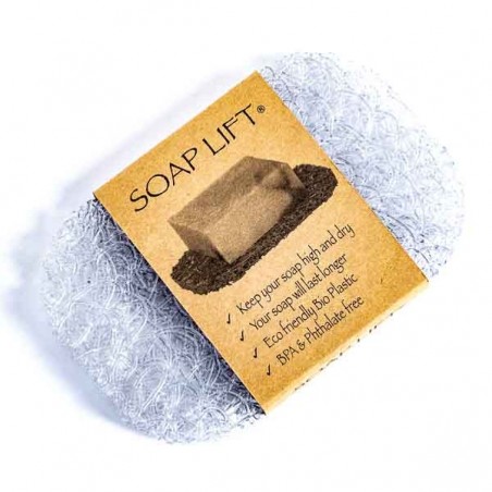 Support de savon en fibre bio.SeaLark cristal
