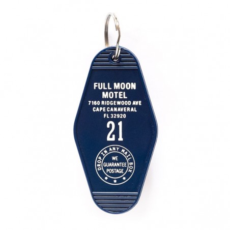 FULL MOON motel keychain Cape Canaveral