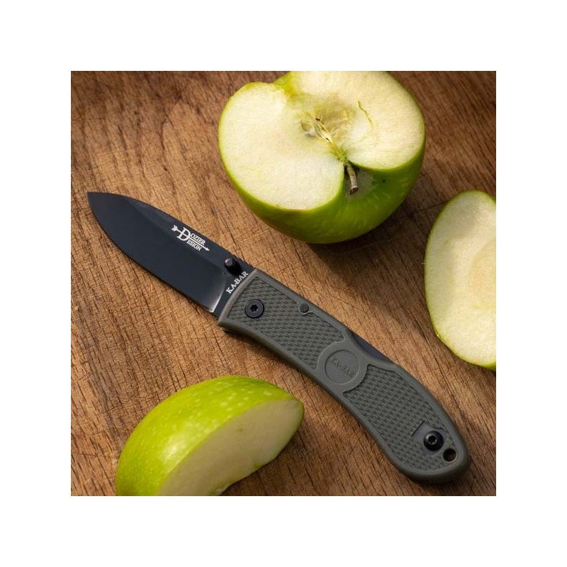 Knife KaBar Folding Hunter Foliage Green