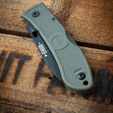 Knife KaBar Folding Hunter Foliage Green