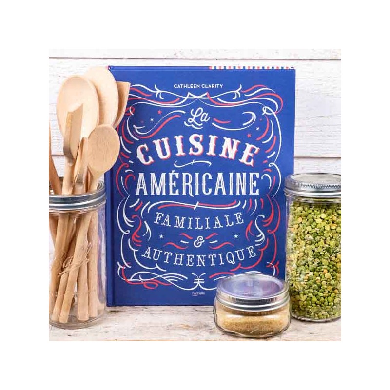 Livre La Cuisine américaine familiale et authentique - HACHETTE CUISINE