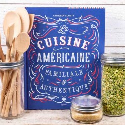 Cookbook La Cuisine américaine familiale et authentique - HACHETTE CUISINE