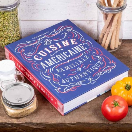 Cookbook La Cuisine américaine familiale et authentique - HACHETTE CUISINE