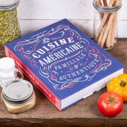 Livre La Cuisine américaine familiale et authentique - HACHETTE CUISINE