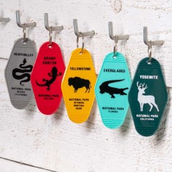 National Park Key Chain