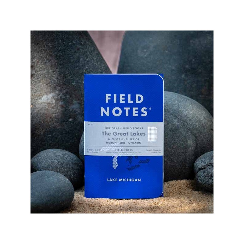 Notebook The Great Lakes 5 pack ⎟FIELD NOTES⎟LE COMPTOIR AMERICAIN