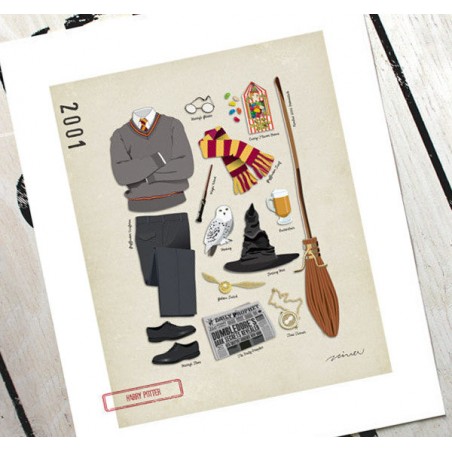 Tirage d'art - Harry Potter - made in Canada