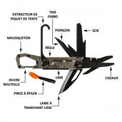 Gerber outil multifonctions Stake Out Graphite