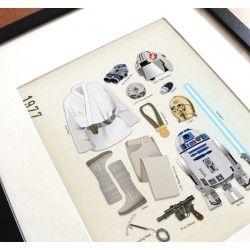 Tirage d'art - Star Wars  Luke Skywalker- made in Canada