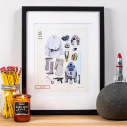 Tirage d'art - Star Wars  Luke Skywalker- made in Canada