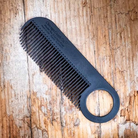 Peigne à barbe N°2 chicago Comb en fibre de carbone